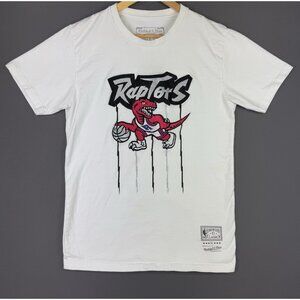 Vintage Y2K Mitchell And Ness NBA x Toronto Raptors Stitched Dino Logo Rare Art